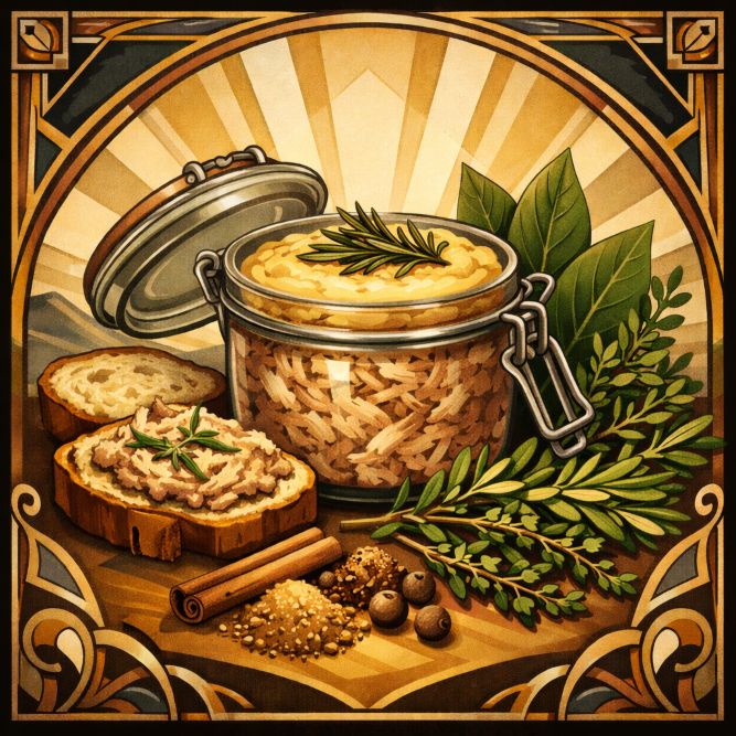 Rillettes du Mans aux 4-Épices