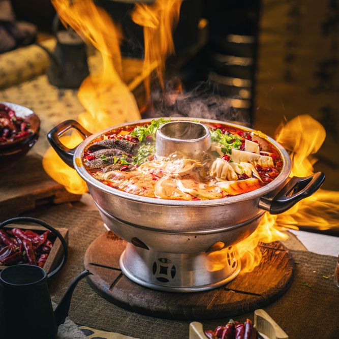 FONDUE CHINOISE - für 2 Personen