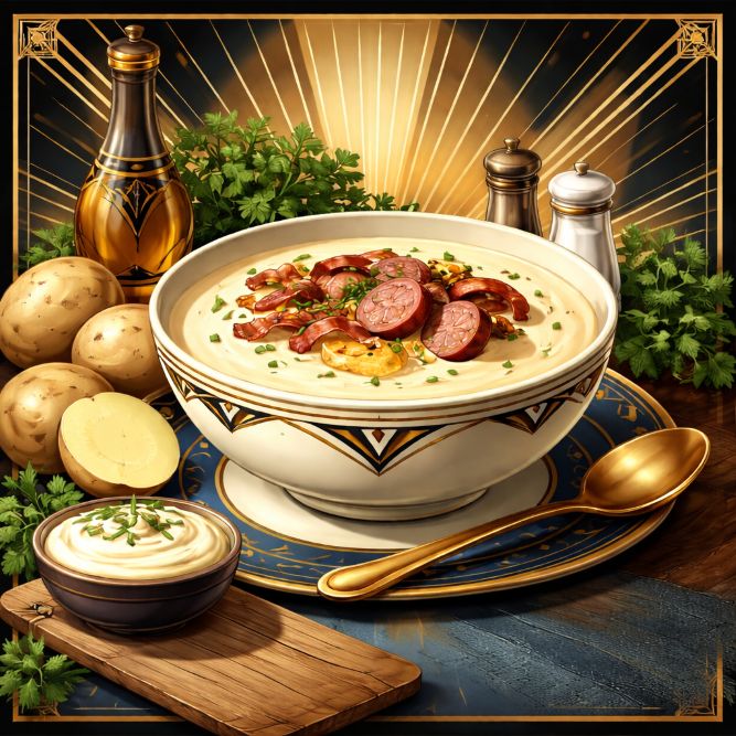 Kartoffel-Cremesuppe