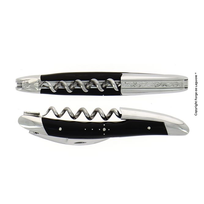 Sommelier-Messer mit Griff aus dunklem Horn