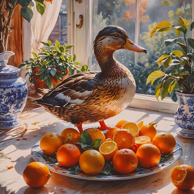 ENTE À L'ORANGE - zum selber Kochen, mit Rezeptanleitung