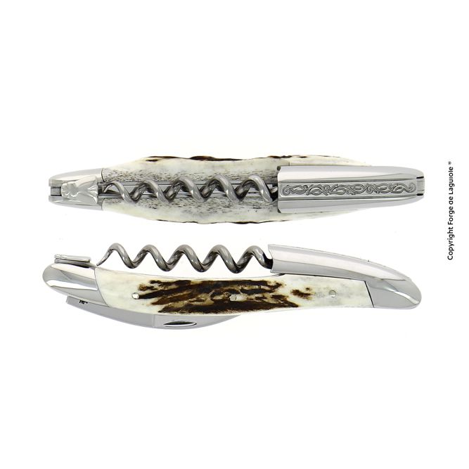 Sommelier-Messer mit Griff aus Hirschhorn