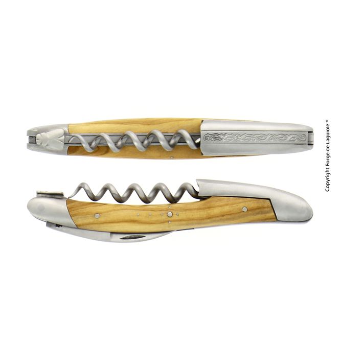 Sommelier-Messer mit Griff aus Olivenholz