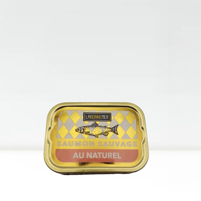SAUMON SAUVAGE AU NATUREL - La Bonne Mer