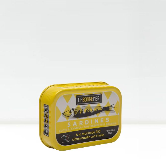 SARDINES AU CITRON-BASILIC - La bonne Mer
