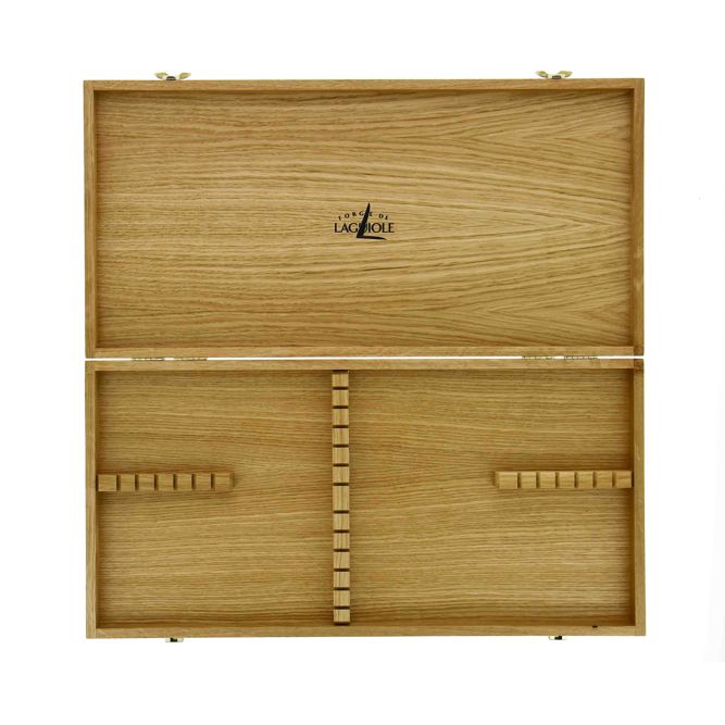 Helle Holzbox für 24 Besteckteile