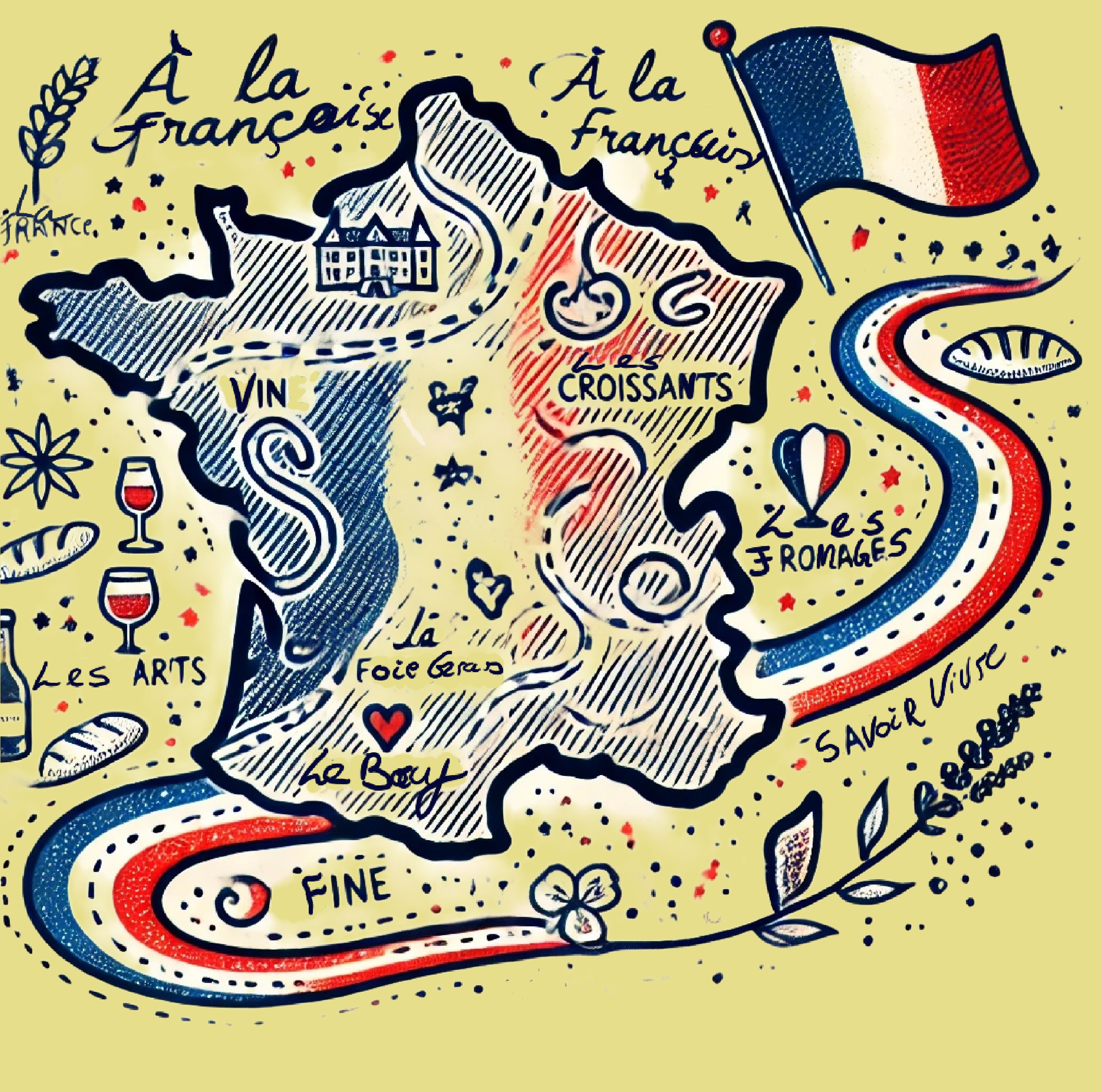 LE PAYS BASQUE- Menü für 2 Personen