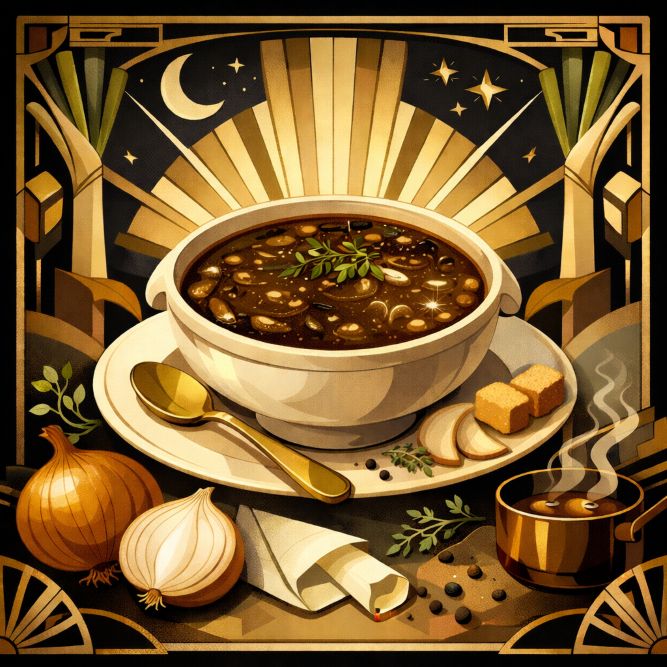Unsere Zwiebelsuppe