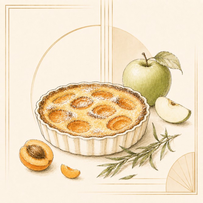 CLAFOUTIS À L'ABRICOT