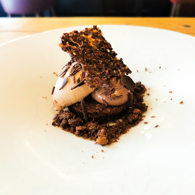 Valrhona Schokoladen Dessert Grand Cru