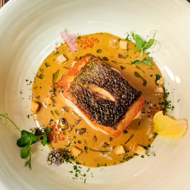 LOUP DE MER et Sauce des Îles