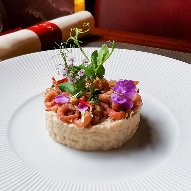 CRAB-COCKTAIL - bretonischer Taschenkrebs mit Nordseekrabben