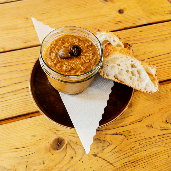 Pâté von rotem Thunfisch
